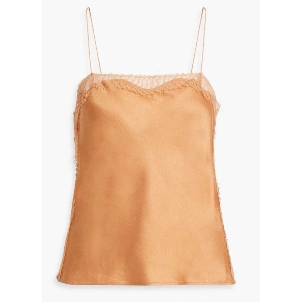 NWT A.L.C. Sandy Lace-Trimmed Camisole Tank Top Size 10 MSRP $325